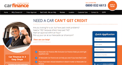 Desktop Screenshot of newcastlecarfinance.com